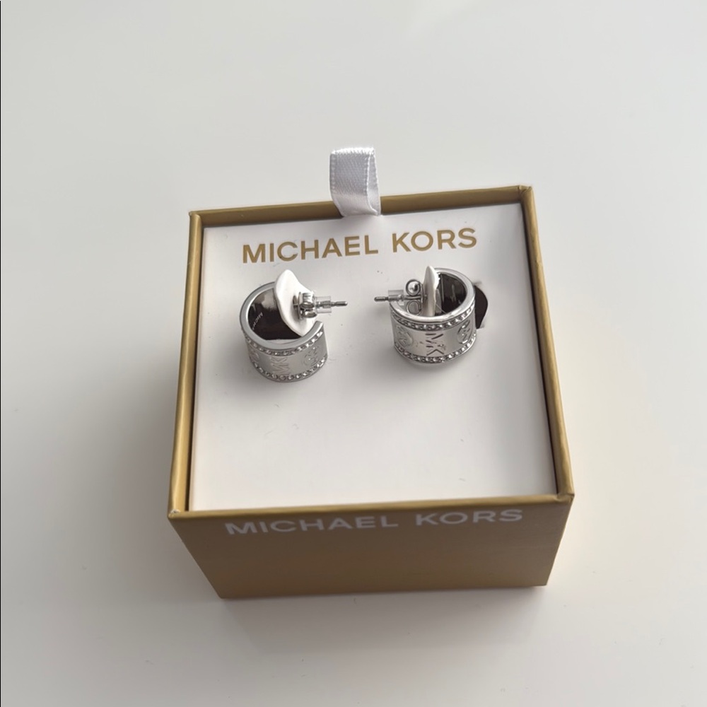 Michael Kors Silver Earrings